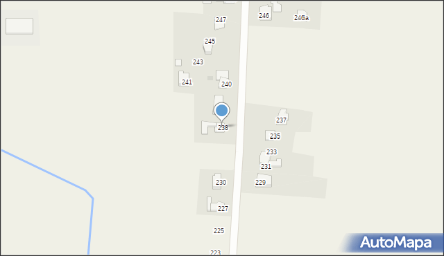 Rogóżno, Rogóżno, 238, mapa Rogóżno