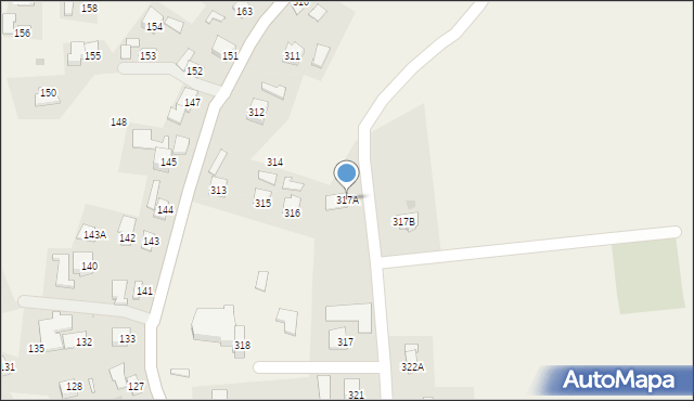 Rogóżno, Rogóżno, 317A, mapa Rogóżno