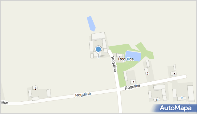 Rogulice, Rogulice, 3, mapa Rogulice