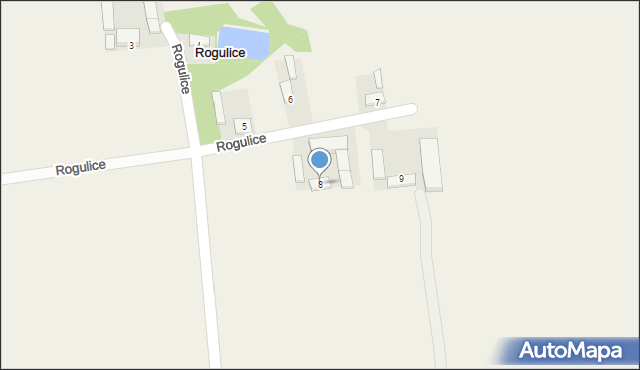 Rogulice, Rogulice, 8, mapa Rogulice
