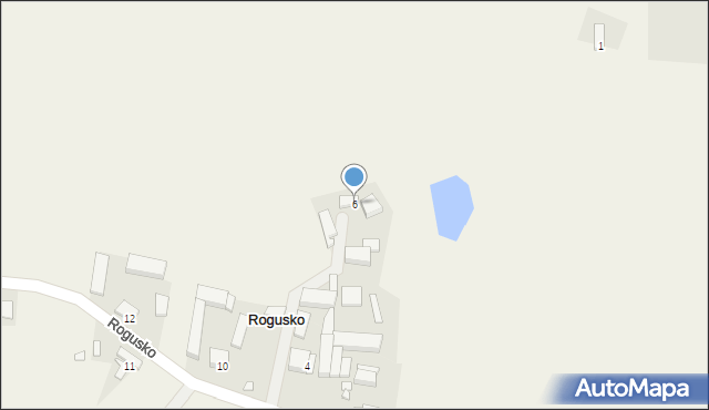 Rogusko, Rogusko, 6, mapa Rogusko