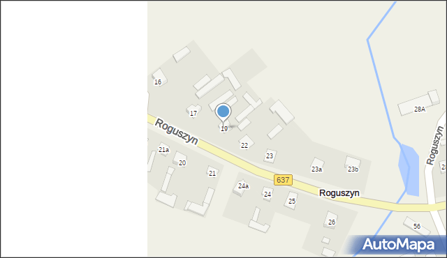 Roguszyn, Roguszyn, 19, mapa Roguszyn