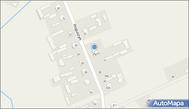 Roguszyn, Roguszyn, 37a, mapa Roguszyn
