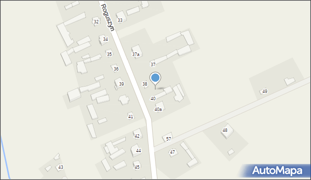 Roguszyn, Roguszyn, 38a, mapa Roguszyn