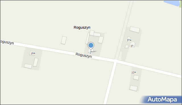 Roguszyn, Roguszyn, 17, mapa Roguszyn