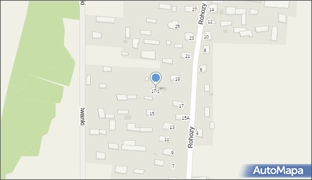 Rohozy, Rohozy, 17/1, mapa Rohozy
