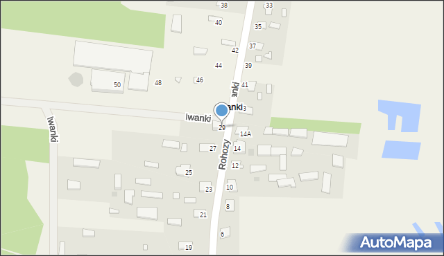 Rohozy, Rohozy, 29, mapa Rohozy