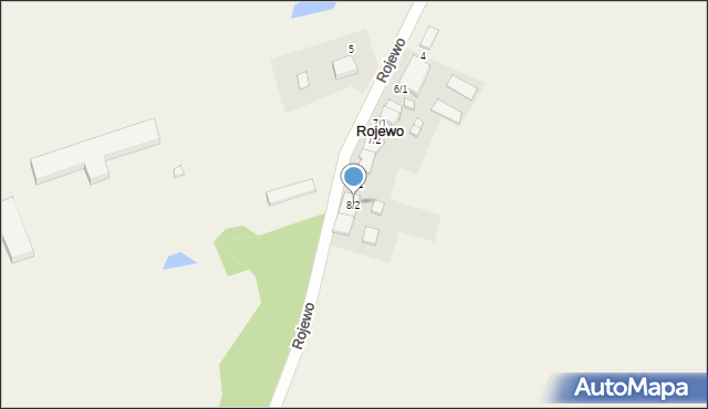 Rojewo, Rojewo, 8/2, mapa Rojewo