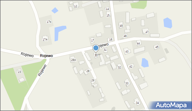 Rojewo, Rojewo, 30, mapa Rojewo
