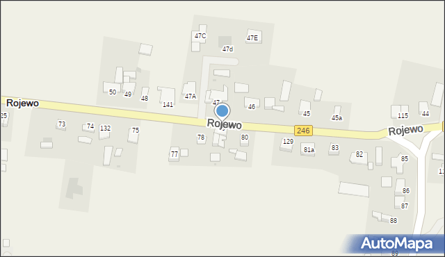 Rojewo, Rojewo, 79, mapa Rojewo