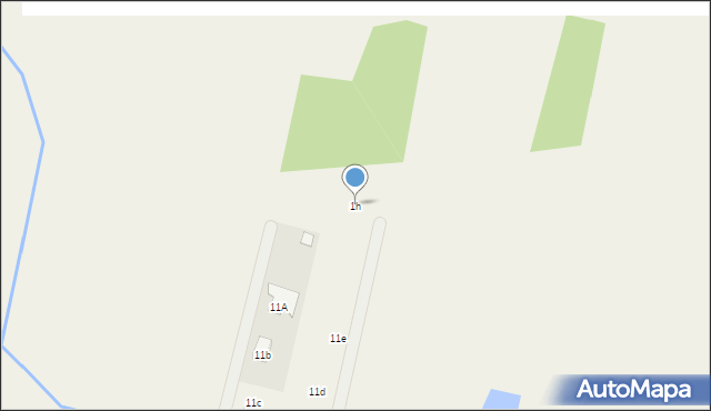 Rojków, Rojków, 11h, mapa Rojków