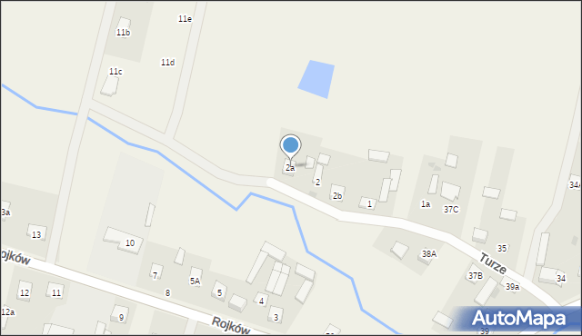 Rojków, Rojków, 2a, mapa Rojków