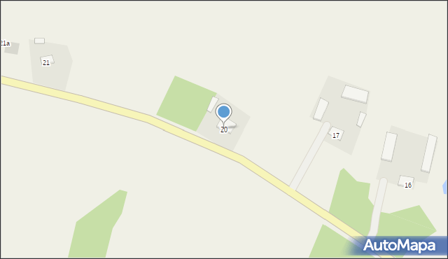 Rokicie, Rokicie, 20, mapa Rokicie