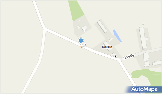 Rokicie, Rokicie, 5, mapa Rokicie