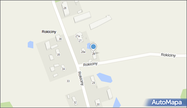 Rokiciny, Rokiciny, 28, mapa Rokiciny