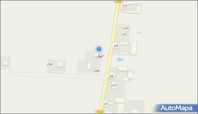 Rokiciny, Rokiciny, 108a, mapa Rokiciny