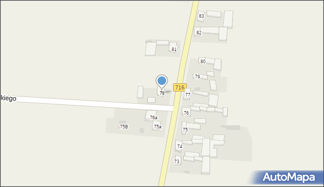 Rokiciny, Rokiciny, 78, mapa Rokiciny