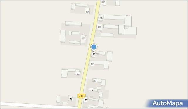 Rokiciny, Rokiciny, 83, mapa Rokiciny
