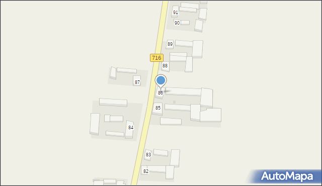 Rokiciny, Rokiciny, 86, mapa Rokiciny