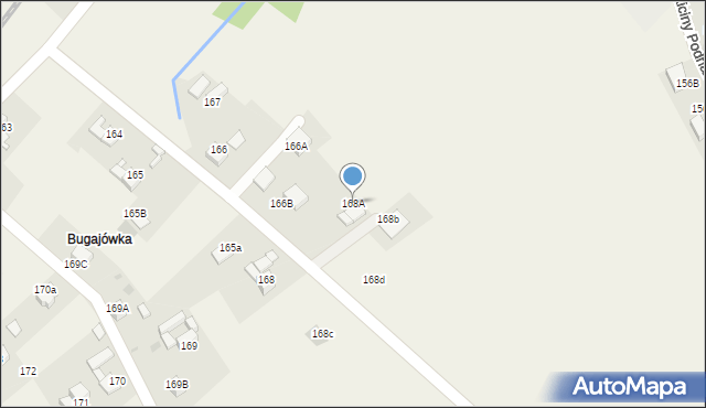 Rokiciny Podhalańskie, Rokiciny Podhalańskie, 168A, mapa Rokiciny Podhalańskie