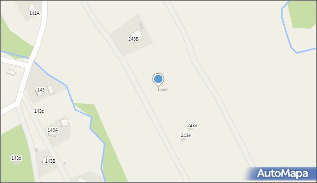 Rokiciny Podhalańskie, Rokiciny Podhalańskie, 243g, mapa Rokiciny Podhalańskie