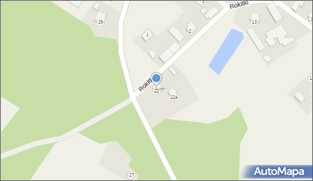 Rokitki, Rokitki, 22, mapa Rokitki