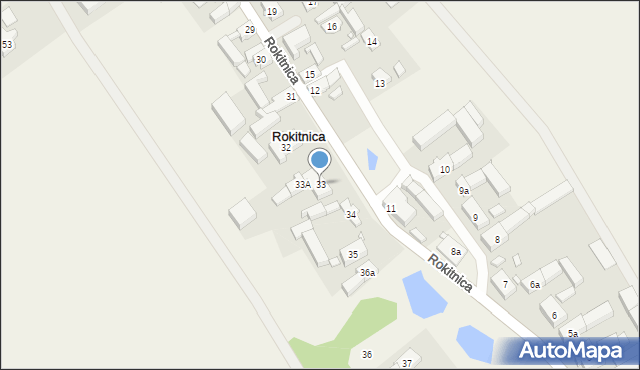 Rokitnica, Rokitnica, 33, mapa Rokitnica