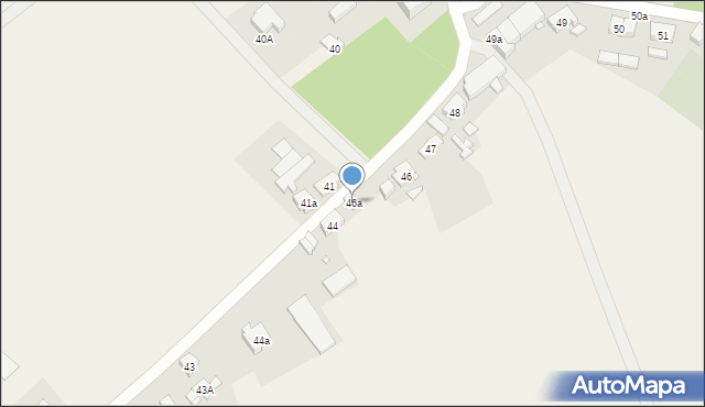 Rokitnica, Rokitnica, 46a, mapa Rokitnica