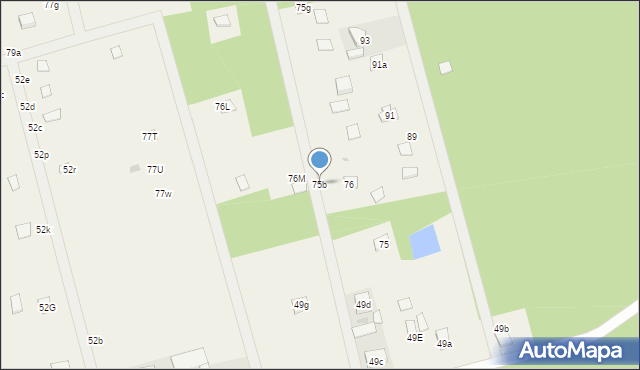 Rokitnica, Rokitnica, 75b, mapa Rokitnica