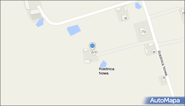 Rokitnica Nowa, Rokitnica Nowa, 37, mapa Rokitnica Nowa