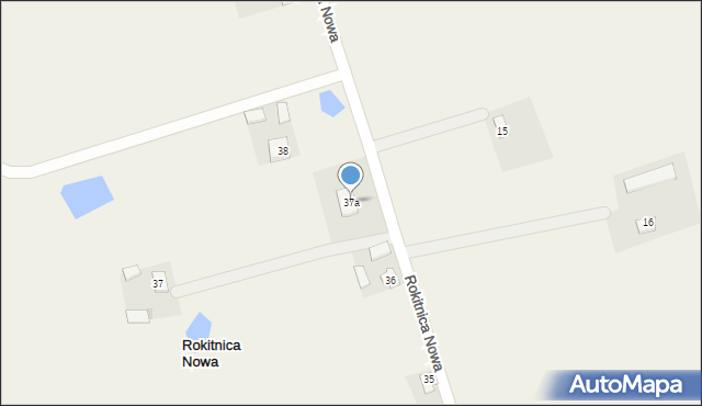 Rokitnica Nowa, Rokitnica Nowa, 37a, mapa Rokitnica Nowa