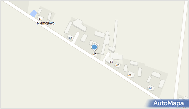 Rokitnica Nowa, Rokitnica Nowa, 65, mapa Rokitnica Nowa