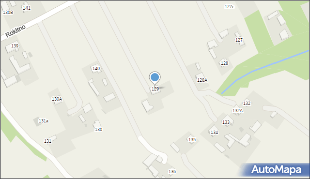 Rokitno, Rokitno, 129, mapa Rokitno