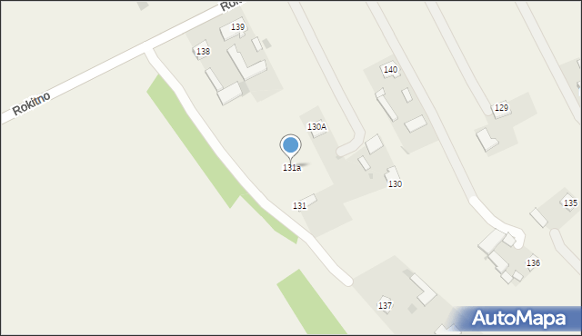 Rokitno, Rokitno, 131a, mapa Rokitno