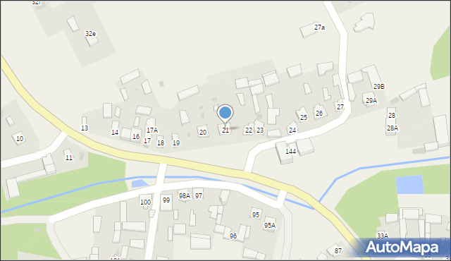 Rokitno, Rokitno, 21, mapa Rokitno