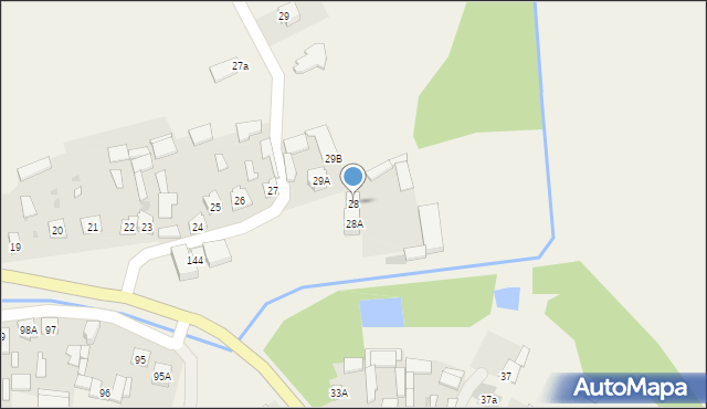 Rokitno, Rokitno, 28, mapa Rokitno