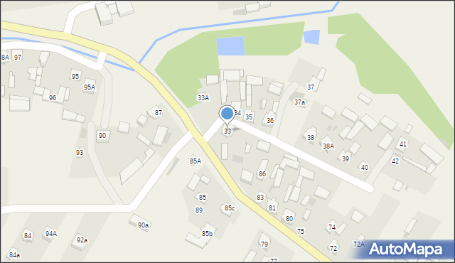Rokitno, Rokitno, 33, mapa Rokitno