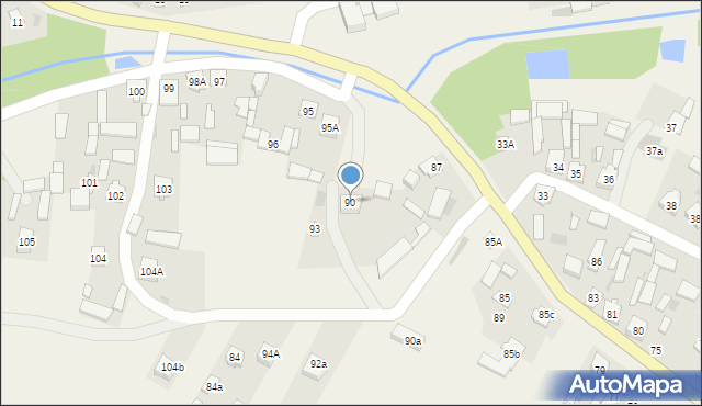 Rokitno, Rokitno, 90, mapa Rokitno