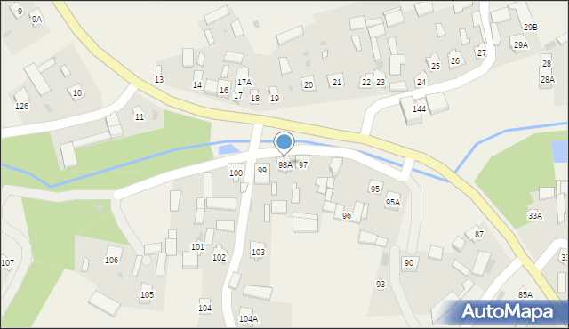 Rokitno, Rokitno, 98A, mapa Rokitno