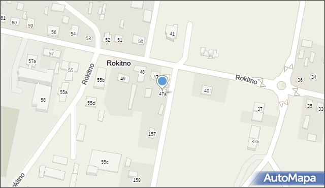 Rokitno, Rokitno, 47a, mapa Rokitno