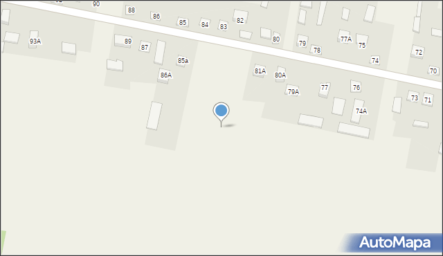 Rokitno, Rokitno, 82a, mapa Rokitno