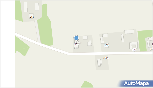 Rokitno, Rokitno, 151, mapa Rokitno