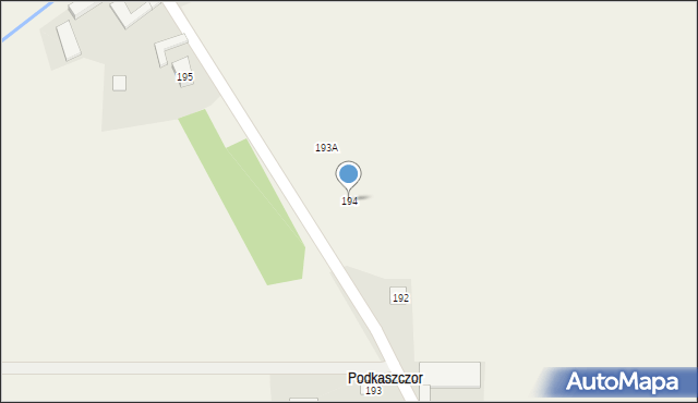 Rokitno, Rokitno, 194, mapa Rokitno