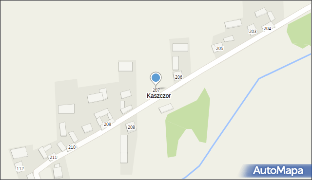 Rokitno, Rokitno, 207, mapa Rokitno