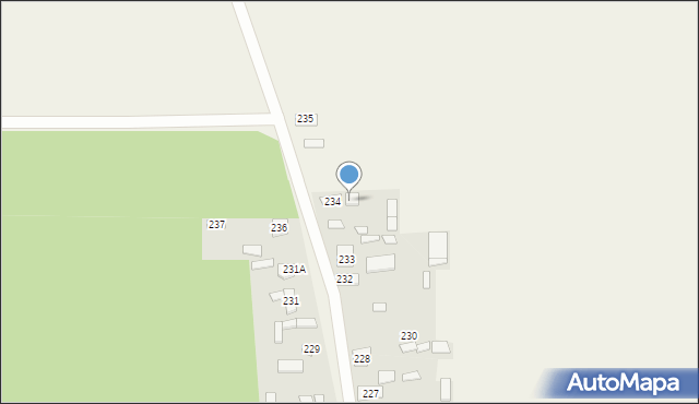 Rokitno, Rokitno, 234a, mapa Rokitno