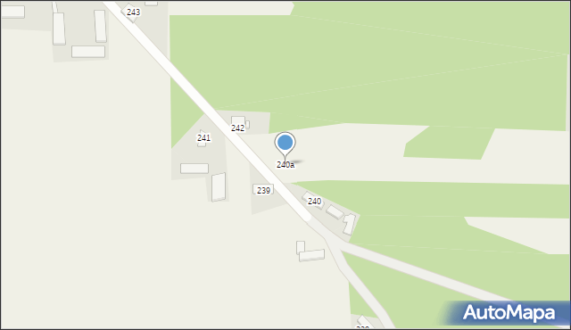 Rokitno, Rokitno, 240a, mapa Rokitno