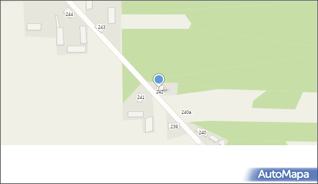 Rokitno, Rokitno, 242, mapa Rokitno