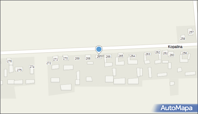 Rokitno, Rokitno, 267, mapa Rokitno