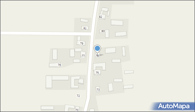 Rokitno, Rokitno, 78, mapa Rokitno