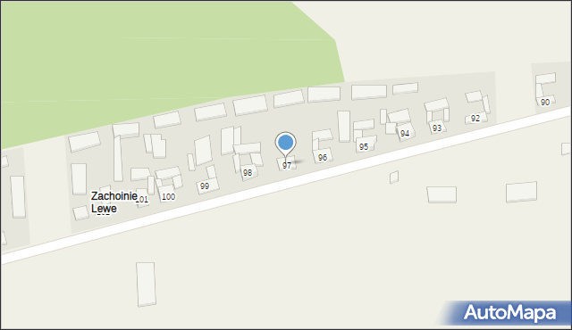 Rokitno, Rokitno, 97, mapa Rokitno